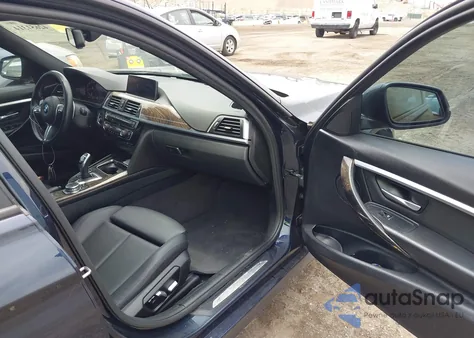 2016 BMW 328I xDrive из США, поврежденный, VIN WBA8E3G59GNU00379